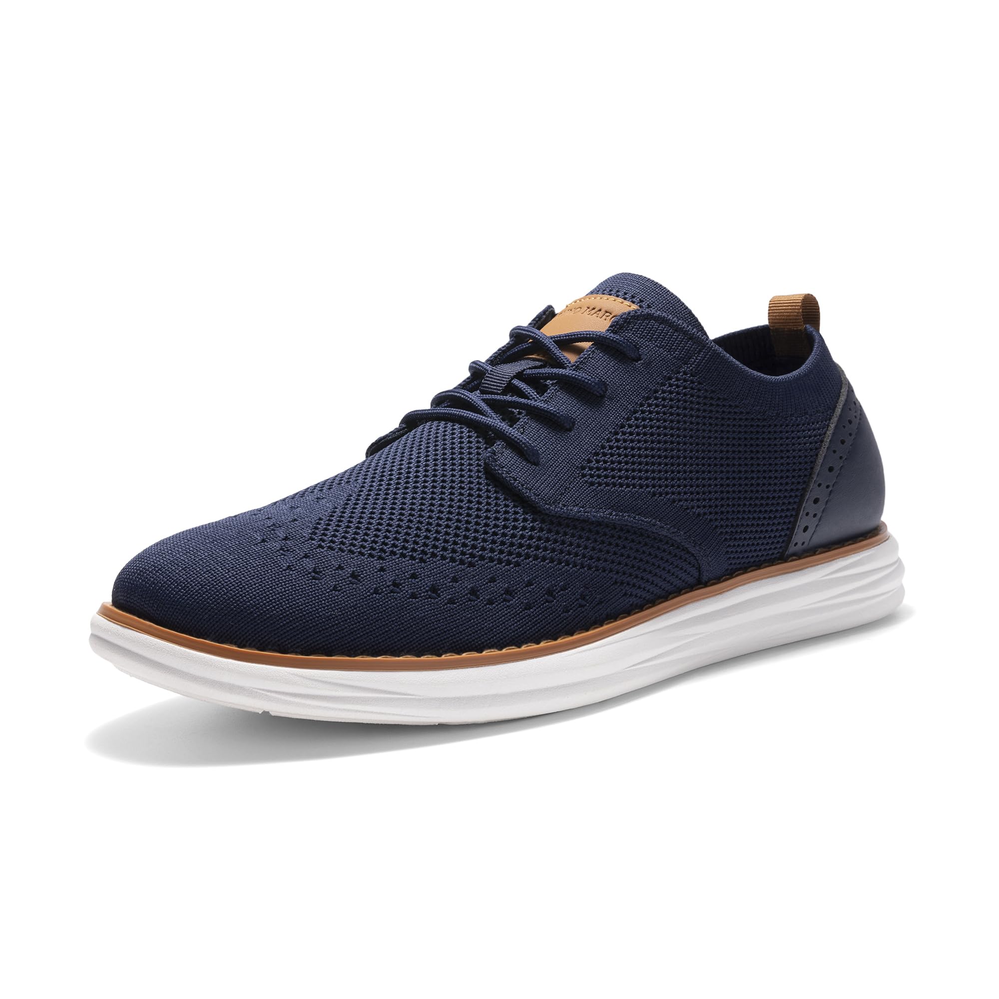 BRUNO MARC Męskie buty garniturowe, buty sznurowane 44.5 EU Marine 06