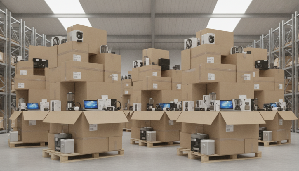 Kup paletę zwrotów Amazon online – Polska | Returnz.pl
