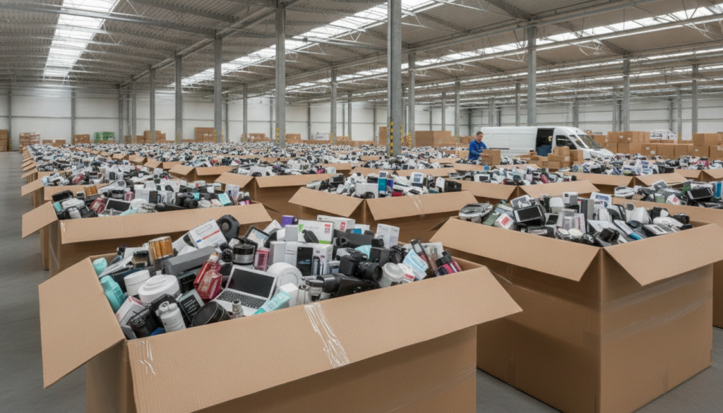 Palety zwrotów Amazon – Pomorze i dostawa na terenie Polski | Returnz.pl