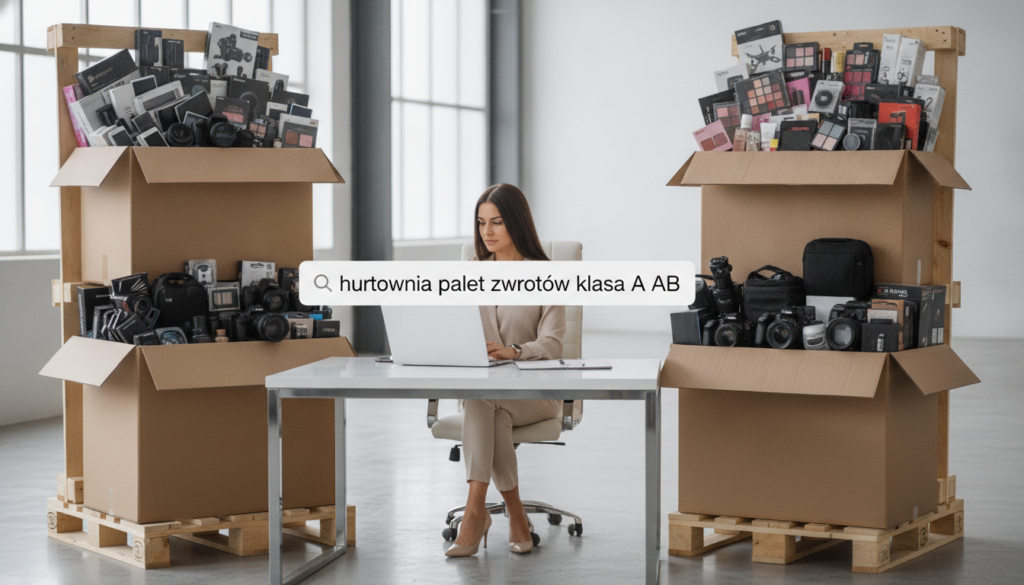 Palety zwrotów klasa A i AB – czym się różnią? | Returnz.pl Gdynia